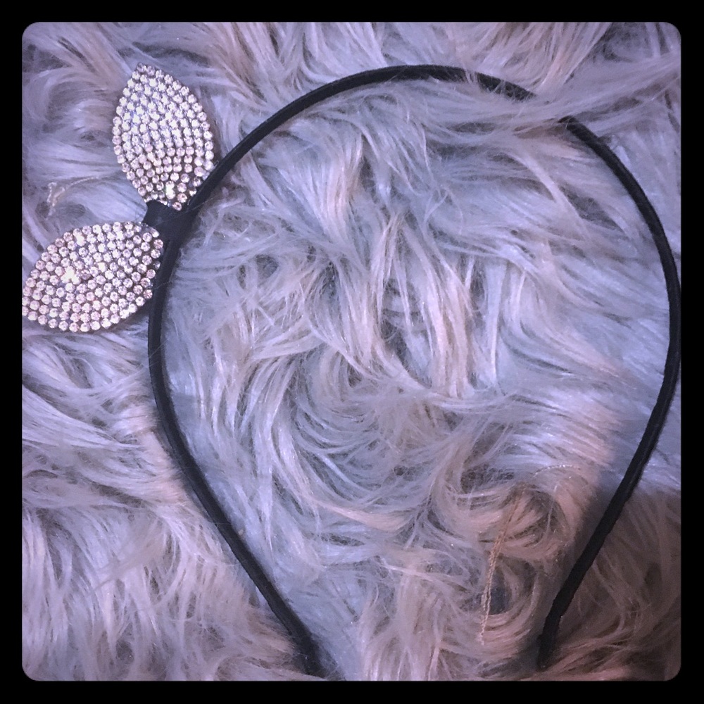 Crystal bunny headband